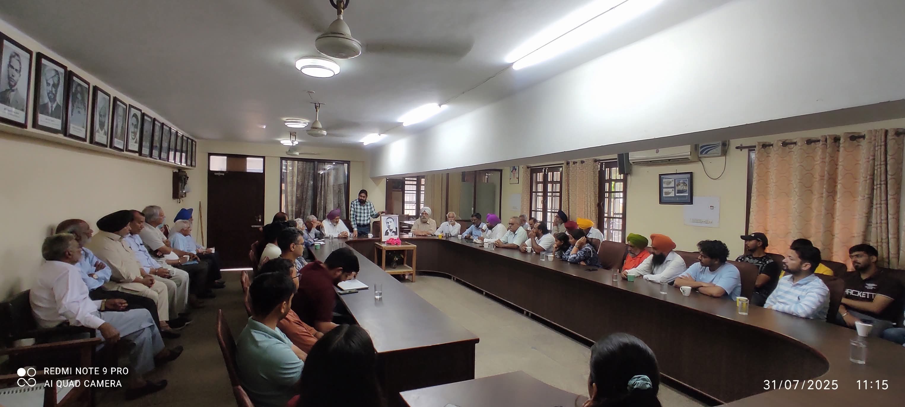 Shaheed Udham Singh Memorial Event gave a call to fight against corporate and fascist attacks.